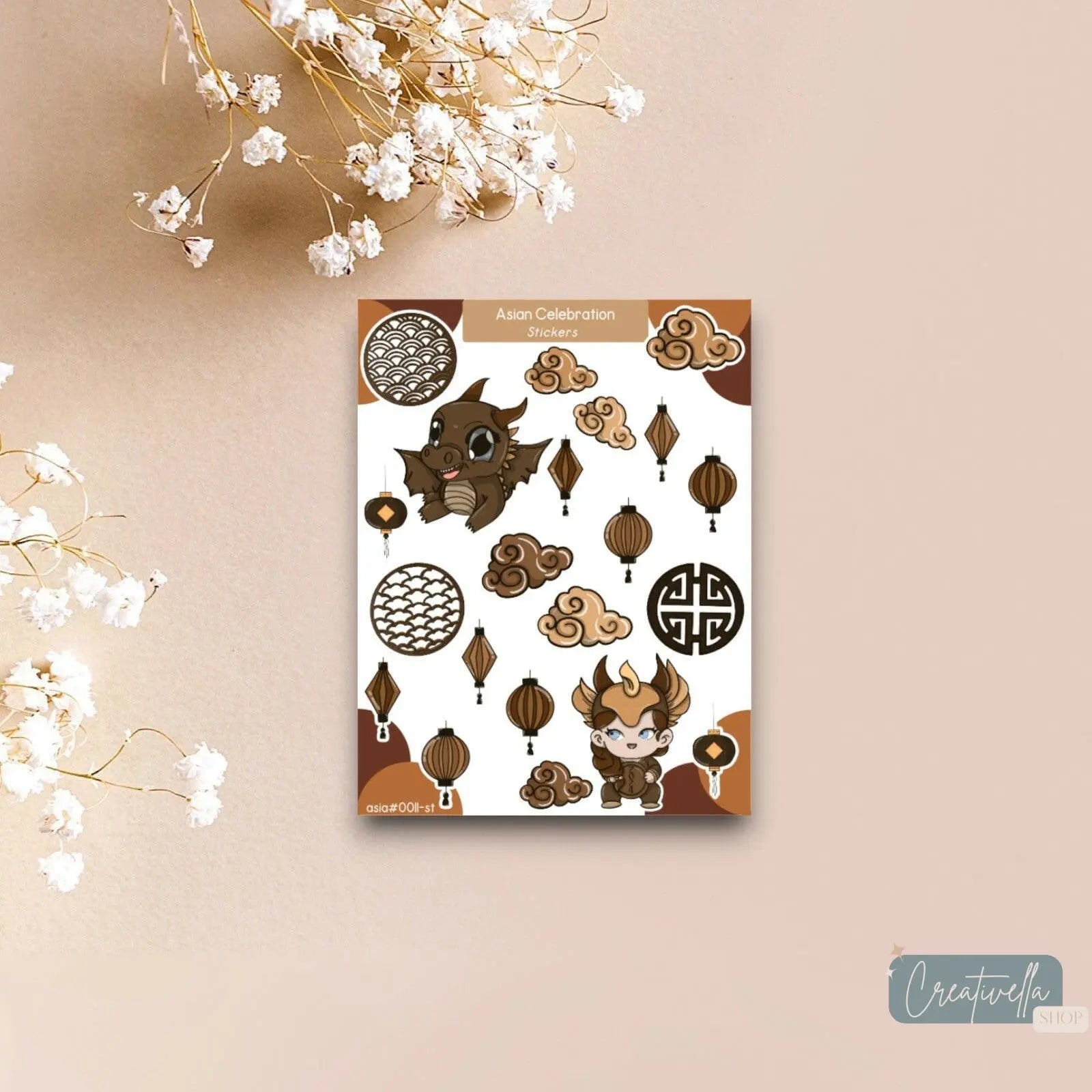 Asian Celebration #1 - Creativella