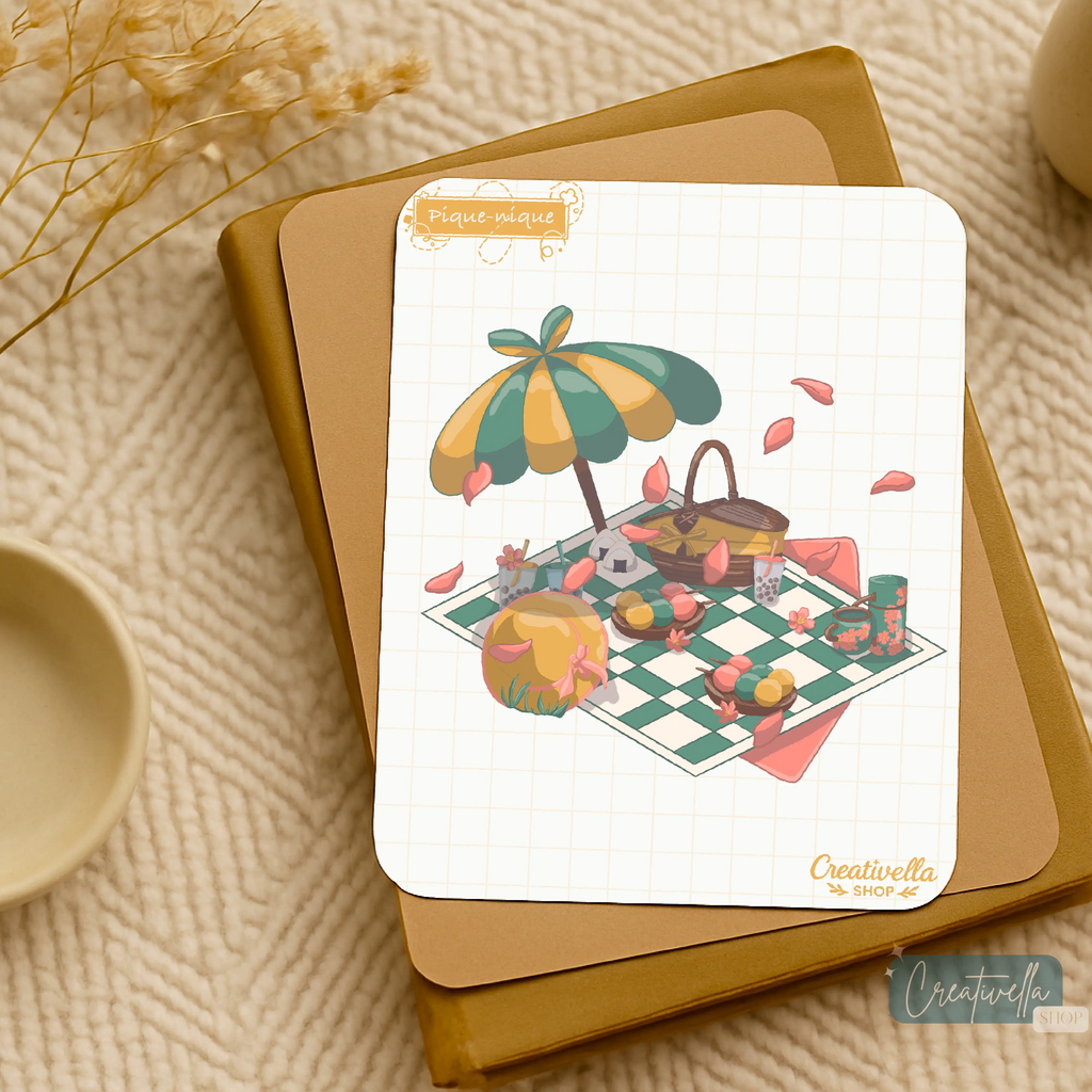 Pique Nique Japonais - Illustration - Creativella