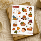Stickers Automne Citrouilles - Collection Douces Citrouilles